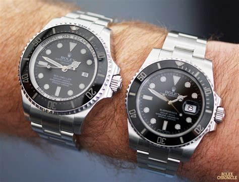 rolex deepsea blue vs submariner|submariner vs sea dweller deep.